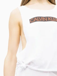 Dámsky Tank Top KW0KW00698 biela - Calvin Klein