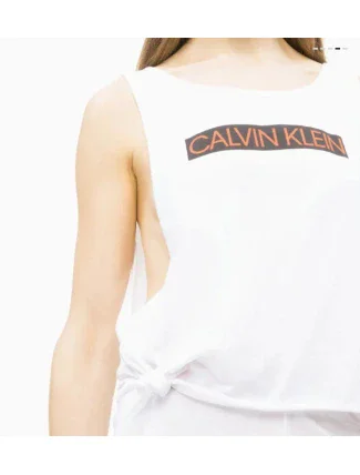 Dámsky Tank Top KW0KW00698 biela - Calvin Klein