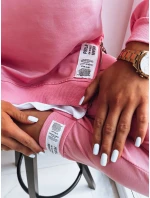 Dámske bavlnené tepláky TORONTO pink FashionStreet AY0851 Dámske bavlnené tepláky TORONTO pink FashionStreet AY0851