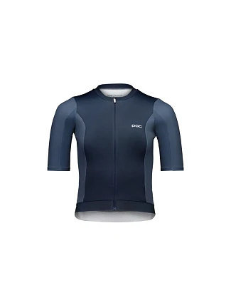 Cyklistické tričko POC W’s Cadence Jersey, tmavomodré