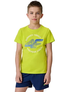 Tričko pre chlapcov 4F M3284 sýto zelené 4FJWSS26TTSHM3284 45S