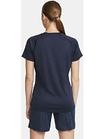 Craft Teamwear Squad Go Contrast Jersey W Dámske kontrastné športové tričko 82.2726 biele Craft Teamwear Squad Go Contrast Jersey W Dámske kontrastné športové tričko 82.2726 biele