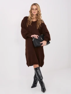 Šaty IN SK 5962.22 tmavohnedé
