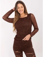 Blúzka MI BZ 272403.19P hnedá