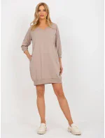 Šaty RV SK 7203.35P tmavo lila