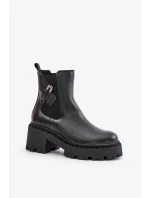 Topánky na podpätku model 202816 Step in style