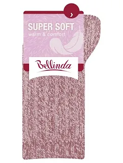 Dámske SUPER SOFT ponožky - BELLINDA - ružové