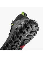 Vivobarefoot MAGNA FOREST ESC Dámske minimalistické turistické topánky OBSIDIAN/LIME (209082-02)