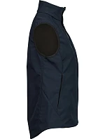 Tee Jays TJ 9523 3-vrstvová dámska softshellová vesta „Performance“ 18.9523 tmavomodrá