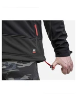 Vertex pánska zimná softshellová bunda čierna