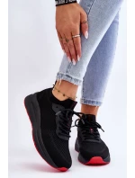 Damskie Wsuwane Sneakersy Cross Jeans LL2R4032C Czarne