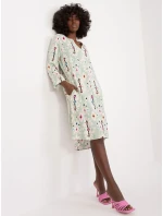 Šaty D73771M30430A pistáciové Šaty D73771M30430A pistáciové