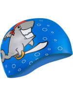 AQUA SPEED Plavecká čiapka Kiddie Shark Blue