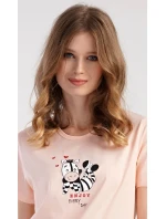 Dámske pyžamové šortky Zebra
