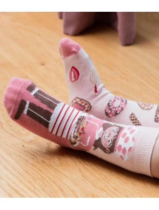 Ponožky Steven art.014 Dievča asymetrické 26-34
