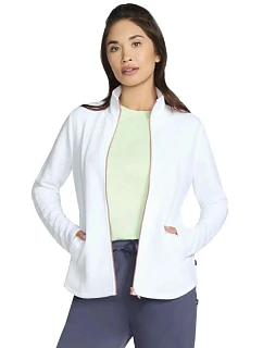 Skechers The Hoodless Hoodie GoWalk Shine Jacket JA78-WHT biela L