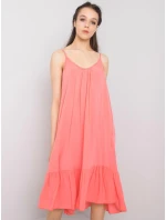Šaty TW SK BI 81961.98 koralov Šaty TW SK BI 81961.98 koralov
