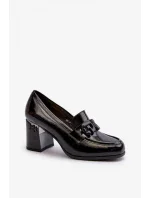 Topánky na podpätku model 195396 Krok vo veľkom štýle Topánky na podpätku model 195396 Krok vo veľkom štýle