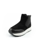 Scholl Beverly Bootie dámske členkové topánky čierne kožené dámske