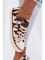 Dámské nízké tenisky Big Star TT274771 s výšivkou