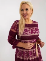 Dámske šaty LK SK 507356 šaty.01 fialová