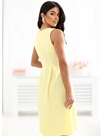 Šaty MI SK A5433.96 svetložltá Šaty MI SK A5433.96 svetložltá