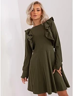 Dámske šaty EM SK HW 20 395.34P khaki – Lily Rose Dámske šaty EM SK HW 20 395.34P khaki – Lily Rose