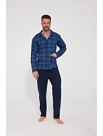 Pyžamo Cornette 114/87 (dĺžka/obvod ramien) 3XL–5XL, na zips Pyžamo Cornette 114/87 (dĺžka/obvod ramien) 3XL–5XL, na zips