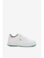 Sneakersy Damskie Big Star RR274A246 HI-POLY SYSTEM Białe