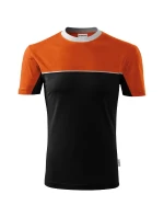 Tričko Colormix unisex oranžové