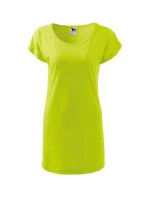 Láska tričko/šaty dámy limetka