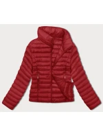 Červená dámska bunda so stojačikom (16M9111-270) - Goodlooking