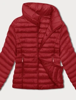 Červená dámska bunda so stojačikom (16M9111-270) - Goodlooking