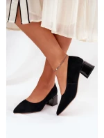 Lodičky na podpätku model 209050 Krok vo veľkom štýle