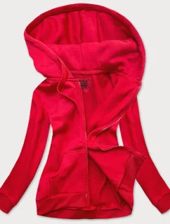 Dámska športová mikina červená (W03-18)