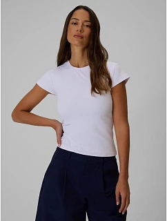 Dámske hladké tričko slim 4F 4FRSS26TTSHF4520-10S