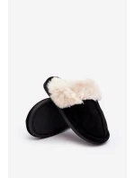 Dziecięce Kapcie Z Futerkiem Czarne Befana