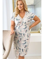 Nočná košeľa nadrozmernej veľkosti model 228641 Donna Nočná košeľa nadrozmernej veľkosti model 228641 Donna