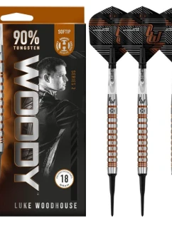 Harrows WOODY Luke Woodhouse 2 90% šípky softip