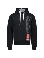 Geographical Norway Fogora DB 100 M WZ3064H/GN-čierna mikina