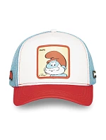 Capslab Šmolkovia Papa Smurf Trucker cap - CL/SMU/1/CT/PAPAB