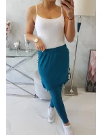 Nohavice/oblek s nápisom selfie marine Nohavice/oblek s nápisom selfie marine