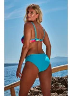Dámske plavky KFP035 Clarissa Blue and Pink - Gaia