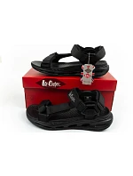 Lee Cooper pánske sandále na suchý zips na leto čierne ľahké Lee Cooper pánske sandále na suchý zips na leto čierne ľahké