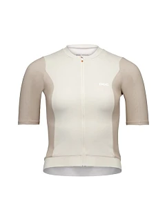 Dámsky cyklistický dres POC Cadence Jersey - okenite off white veľkosť: s