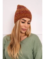 Fleecová čiapka Melisa K241 červená+olivová+tmavo ružová Fleecová čiapka Melisa K241 červená+olivová+tmavo ružová