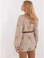 Blúzka LK BZ 509747.80 tmavá lila