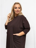 Blúzka RV BZ A1076.00 tmavohnedá