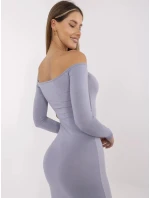 Šaty RV SK 6697.72P sivá