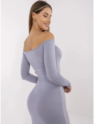 Šaty RV SK 6697.72P sivá